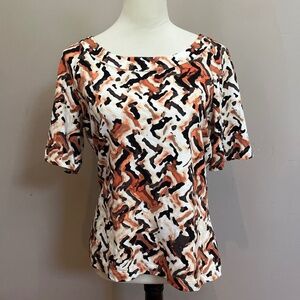 St. John short sleeve top